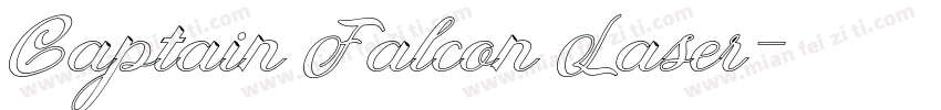 Captain Falcon Laser字体转换